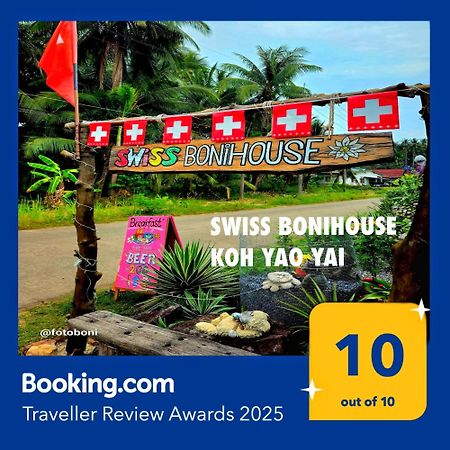 Swiss Bonihouse Koh Yao Yai Hotel Ban Phlu Nai Ngoại thất bức ảnh